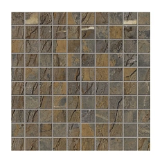 Emil Ceramica Tele di Marmo Reloaded Mosaico Fossil Brown Malevich Lappato 30x30 / Эмиль Керамика Теле ди Мармо Релоадед Мосаико Фоссил Браун Малевич Лаппато 30x30 